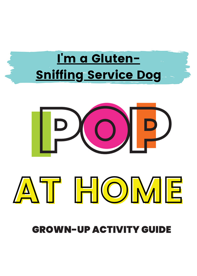 I'm a Gluten Sniffing Service Dog